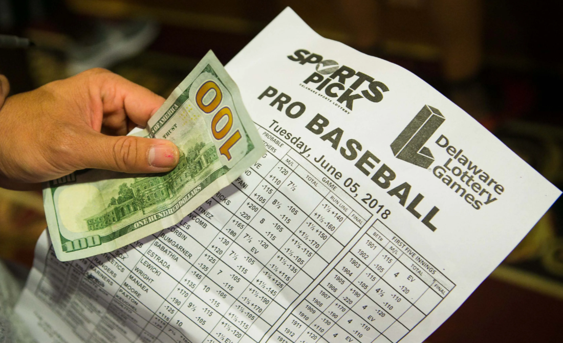 A bettor reviewing a budget to avoid losing money in sports betting